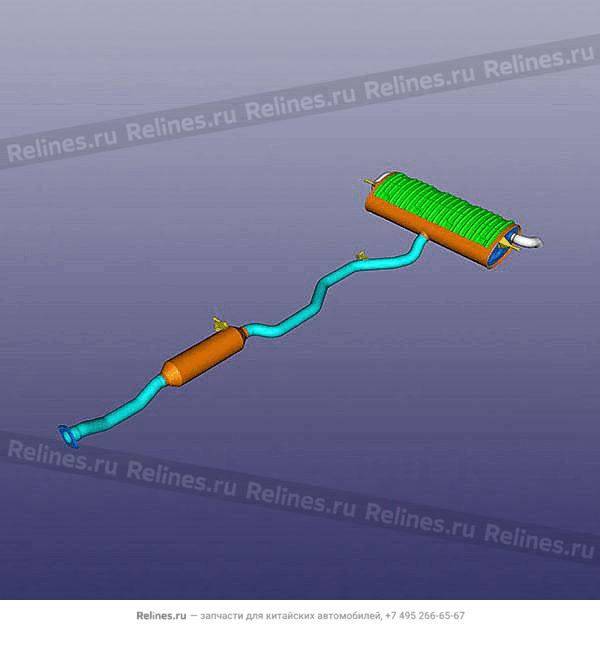 ГЛУШИТЕЛЬT1EFL/T1C - 1530***5AA