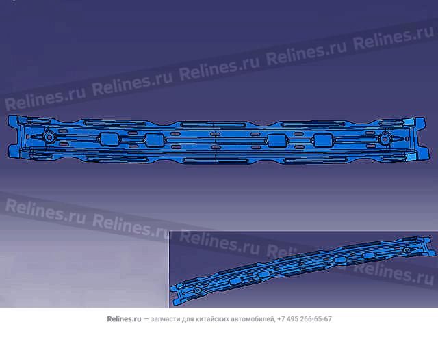 RR reinf beam no.2 sunroof - 57010***W09A