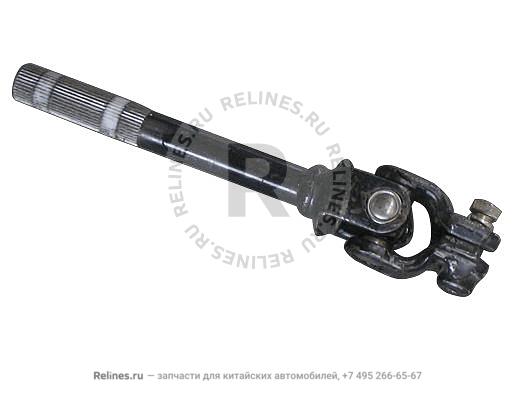 Universal joint-steering