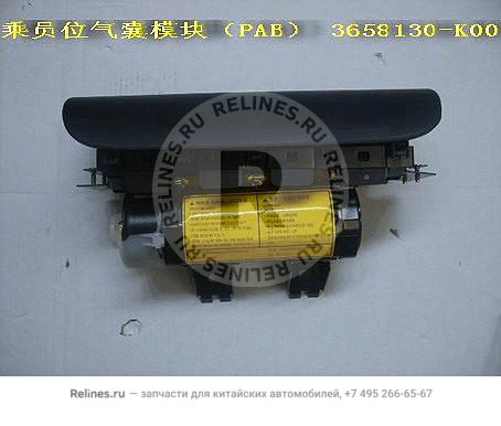 Air bag module-assist driver(pab)