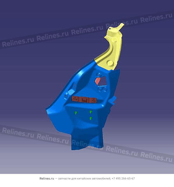 Пластина крепления фонаря заднего M1DFL2/M1DFL3 - 50900***AADYJ