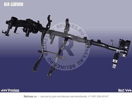 Балка панели приборной - B14-***010