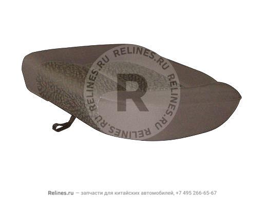 Cushion-rr seat LH
