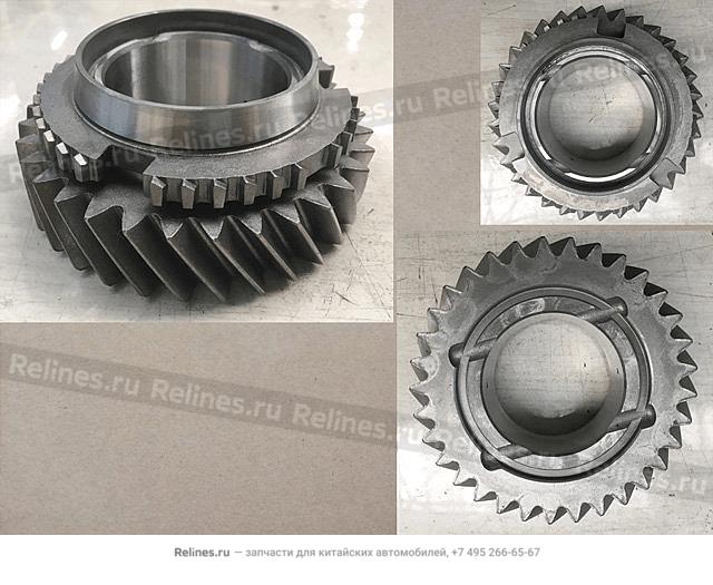 Two gear assembly