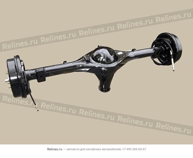 RR axle assy(floor parking brake)