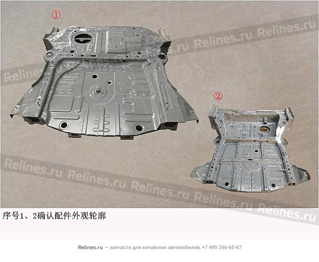 RR floor assy