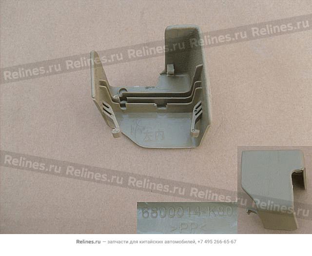 RR cover panel-fr seat RH - 680001***0-003S