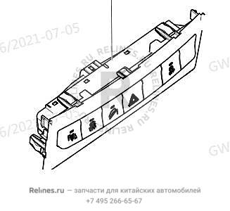 Блок кнопок на передней панели - 37745***V64A