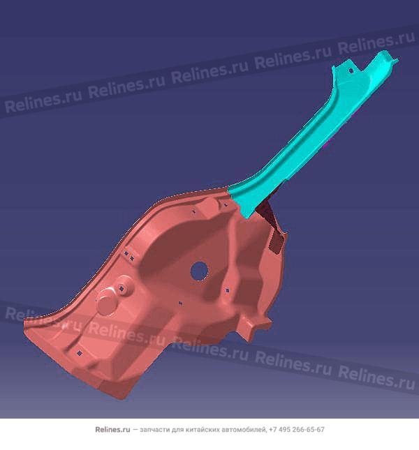 Панель кузовная правая внутр. метал. - J69-5***20-DY