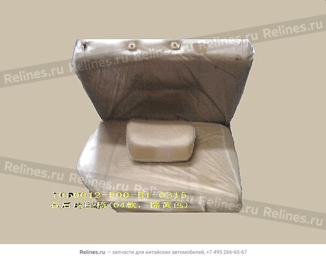 Rear seat LH - 7050011-***B1-0313