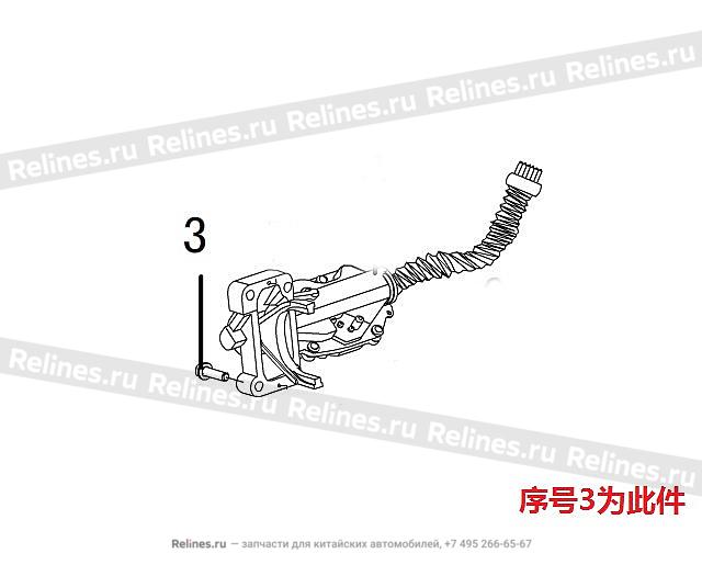 Bolt-elec shifting fork - 2310***-K01