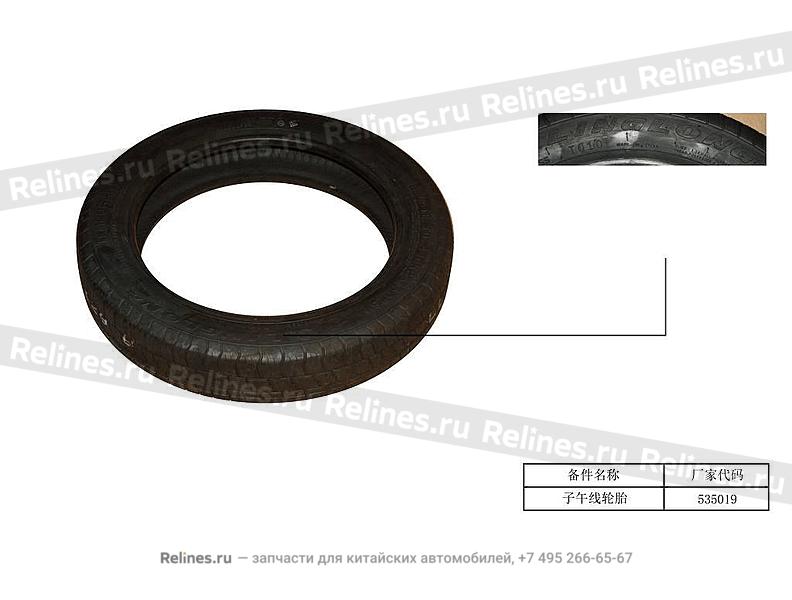 Meridian tyre(T125/80R17) - 402***100