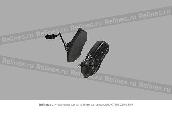 Brake pad-fr One set - T11-3***01080