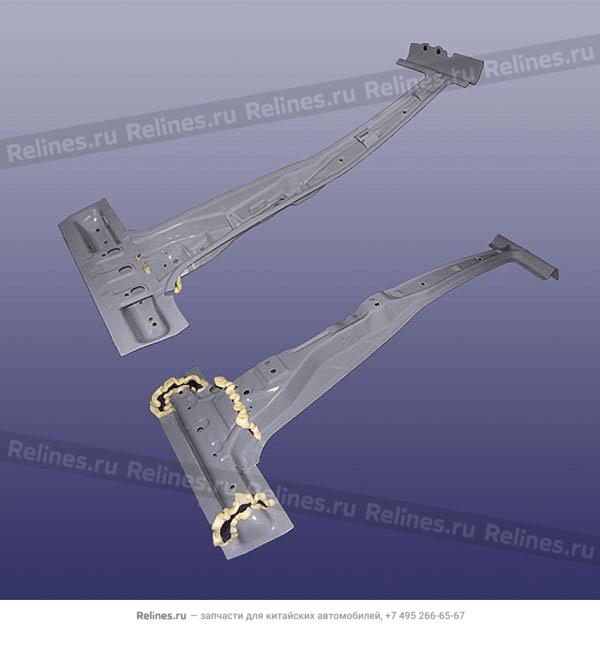 Reinforcement panel-pillar b RH - T11-54***0FA-DY