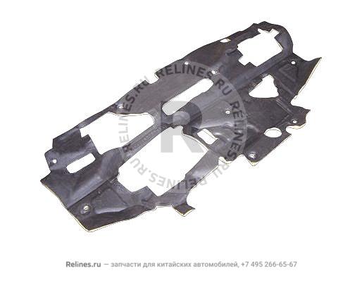 Shock absorbing gasket UPR - FR baffle - S12-***021