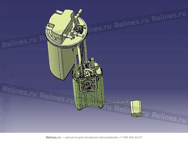 Elec fuel pump w/fuel level sensor assy - 11231***23XA