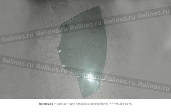 Window glass - FR door RH