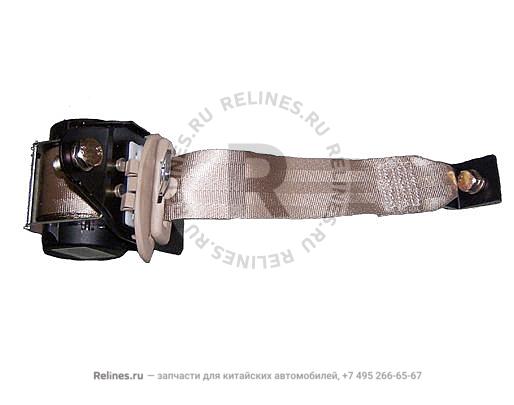 Seat belt assy-rr - A21-8***30BD