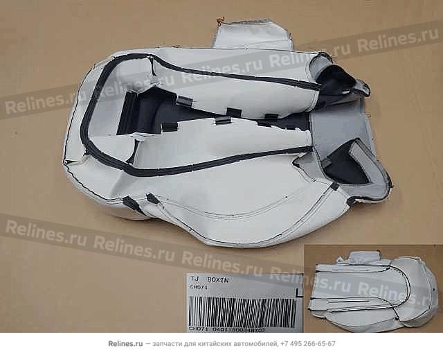 Driver seat backrest cover assy