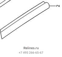 Молдинг окна заднего левого