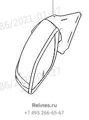 Зеркало боковое левое в сборе