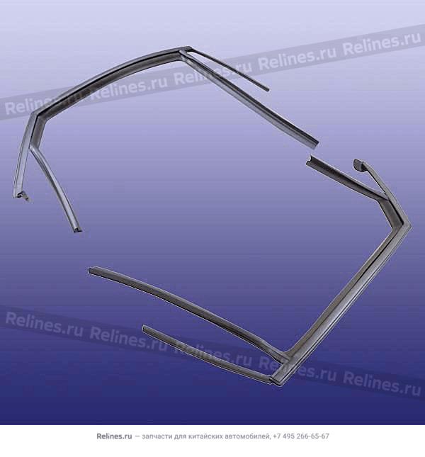 Направляющая стекла заднего правая - J15-6***52BA