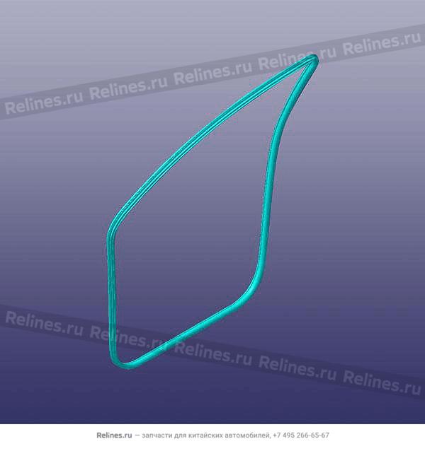 Уплотнитель проёма передней правой двери