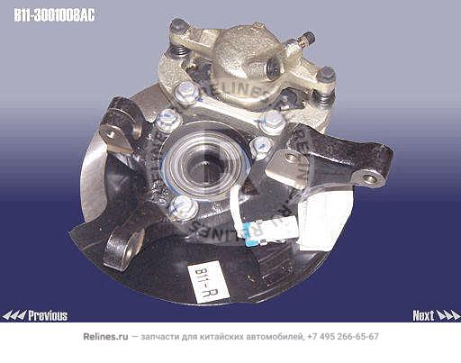 FR steering joint RH assy&disc brake assy - B11-3***08AC