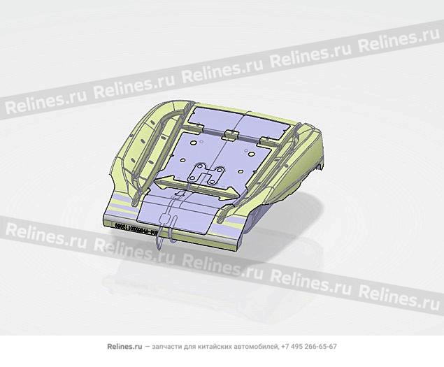 Подушка сиденья переднего пассажира в сборе - 690325***05A86