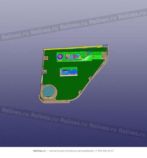 Дверная карта задняя левая T18FL3 - 40300***AAABN