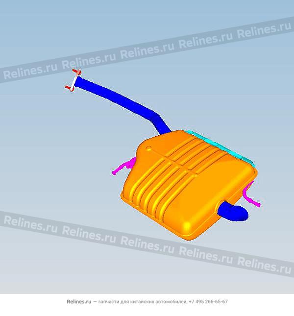 Глушитель - 1530***3AA