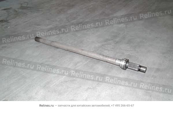 LH half-shaft-rr axle