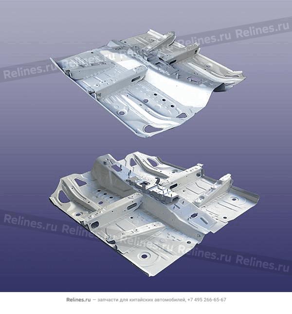 Передняя панель пола - J52-5***00-DY