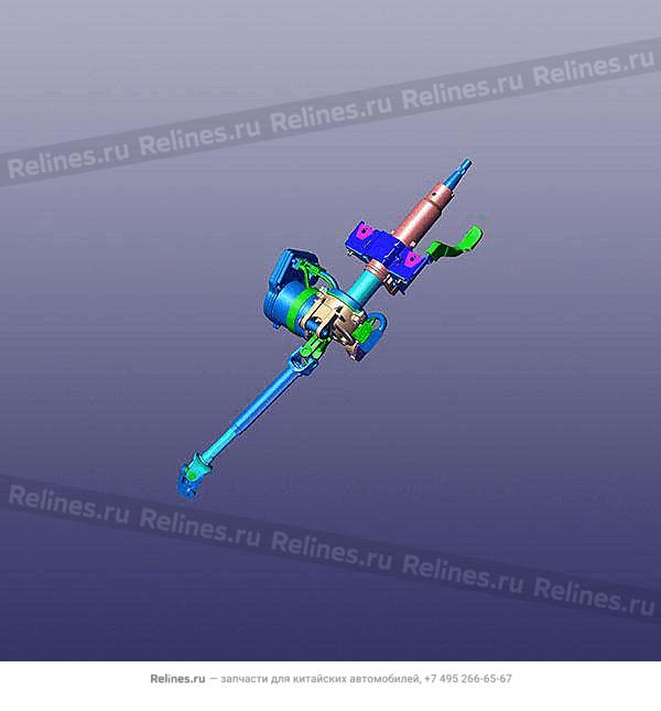 Колонка рулевая с валом в СБОРЕT1D - 2010***0AA