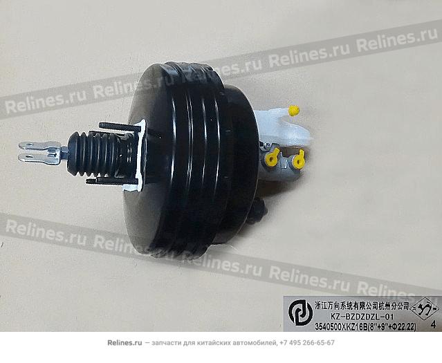 Vacuumboosterw/brakecylinderassy - 35405***Z16B