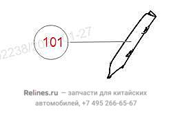 Панель в сборе,правая отделка стойки - 540212***01AF4