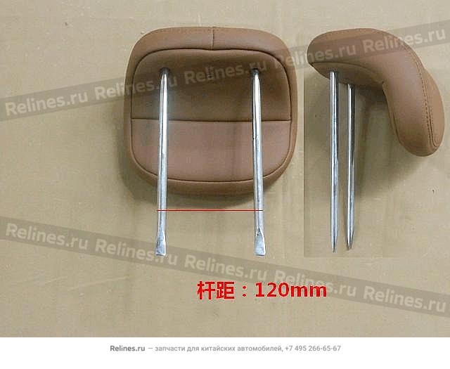 RR seat side headrest assy