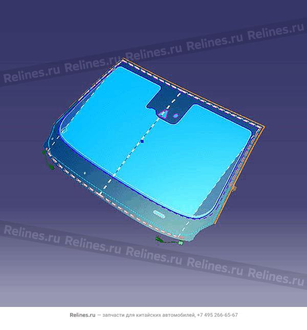 Стекло лобовое T1EFL with wem bracket - 5550***1AA