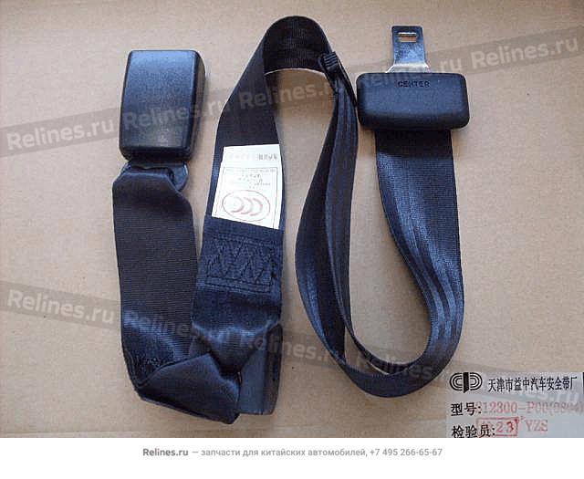 Mid seat belt assy-rr row - 581230***0-0804