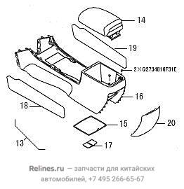 Secondary inst panel body