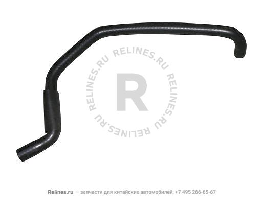 Inlet pipe -heater
