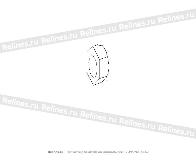 Hex nut-type 1 - 34111***00XA