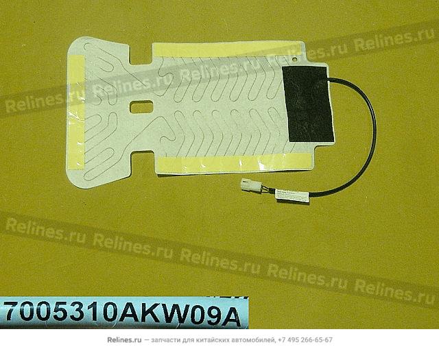 Elec heating backrest assy mid seat - 70053***W09A