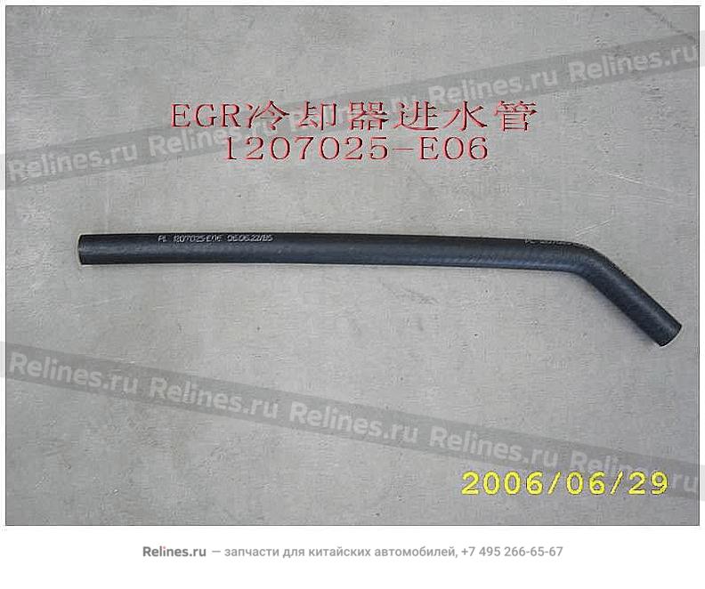 Water inlet hose-cooling device EGR - 1207***E06