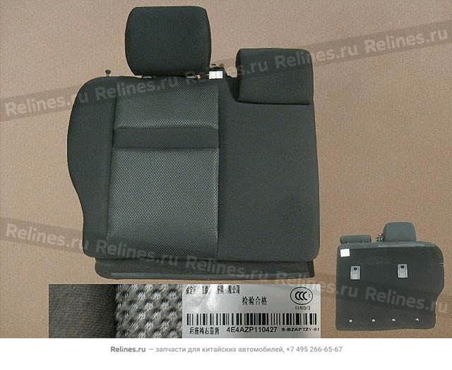 Backrest assy-rr seat RH - 700040***8-B1CR