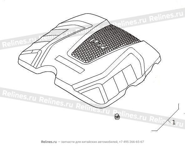 Крышка двигателя декоративная - 84029***Z71A