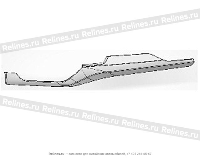 Накладка панели приборов декоративная правая - 530610***02AM3