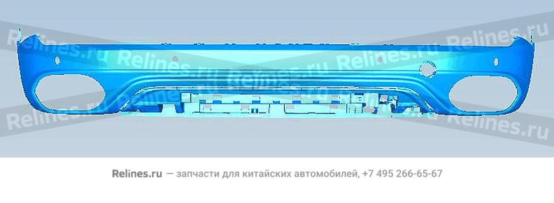 Бампер задний нижняя часть - 604***300