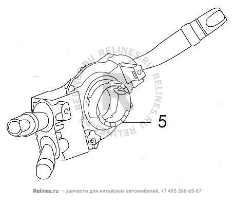 Блок переключателей подрулевых - 37741***W09B