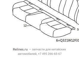 Cushion assy,RR row seat cushion - 705315***PXA86